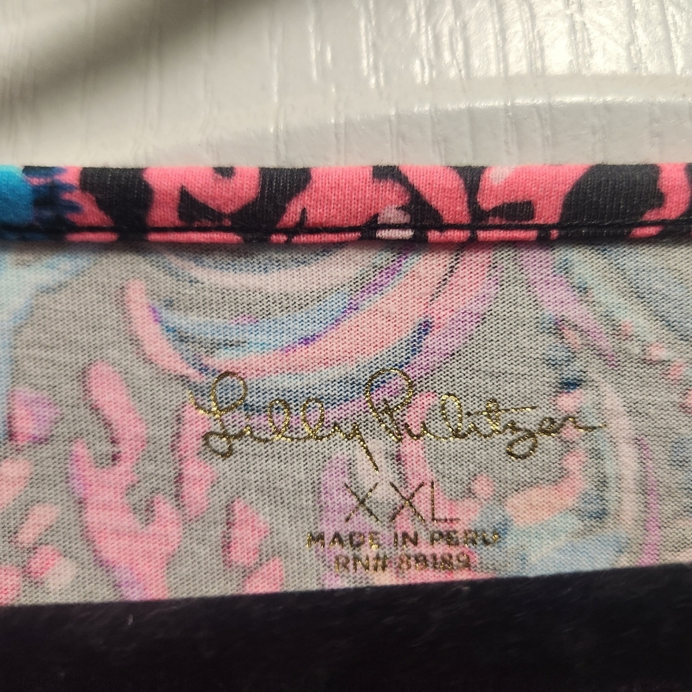 Lilly Pulitzer Etta V-Neck Dress Long Sleeves! - Picture 2 of 3